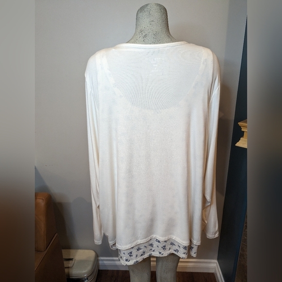 Torrid NWT Super Soft Tie-Front Cardigan cream color, plus Size 5x - Picture 7 of 13